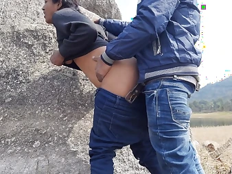 Girlnexthot1 joins Indian Hindi hook-up at river-side for super-hot outdoor Hindi fuck-fest fest