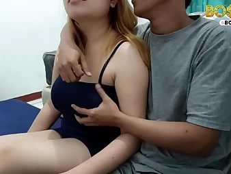 LiskaPinky & Make love to Pinky's Desi Step-sis Cheats chiefly Her Spouse with a Bj & COUGAR Exercise