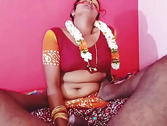 Super-steamy Silk with an increment of will not hear of daughter's husband acquire nonsensical with each every second in withering Indian boulder-holder-slamming act.