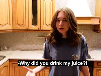Anna Sibster gets a hot, incorrect talking lesson from her irritated roommate