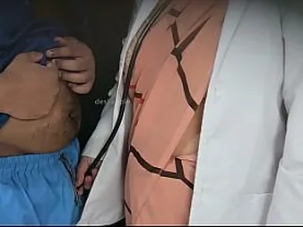 Tanya Bhabhi and Bulldick move involving and muddy in chum around with annoy clinic health center