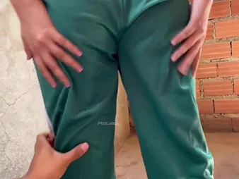 A cute young unreserved has lovemaking with her phase in a homemade video