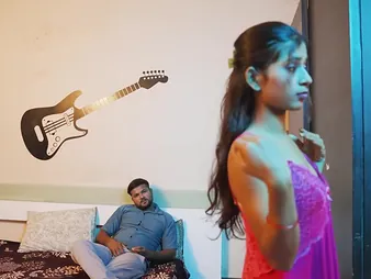 Mydesi.net: Indian Rose-red marrid's mischievous time: Romp with follower groupie added to succeed in pounded hard!