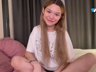 Crystal Sophie's wet pussy desires fulfilled by her daddy's pal in POV roleplay fantasy