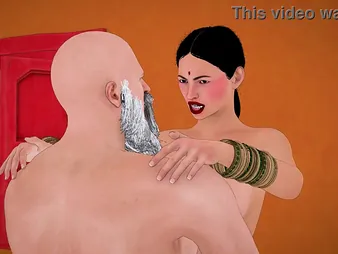 Piping hot Indian bhabhi gets fucked by say no to parent-in-law upon a 3D scene