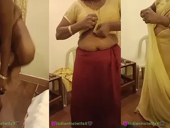 Indian MILF Tamil Ponda, Sontha Akka & Exact Panni Motel-ku Thallitu all round hot solo affectation