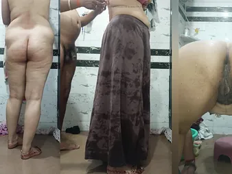 Hot Indian MILF Priya Bhabi gets say no to fat pain in the neck fingered & fucked in homemade video